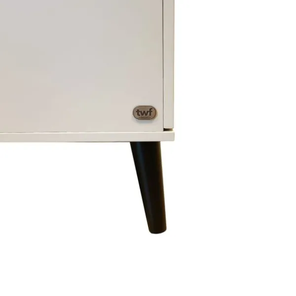 TWF Ledikant 60 x 120 - Commode - Hanglegkast Beach Island Clay> Complete Babykamers|Ladekasten