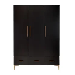 TWF Ledikant 60 x 120 - Commode 3 Laden - Hanglegkast 2 Deuren 1 Lade Modena Metaal><noscript><img width=