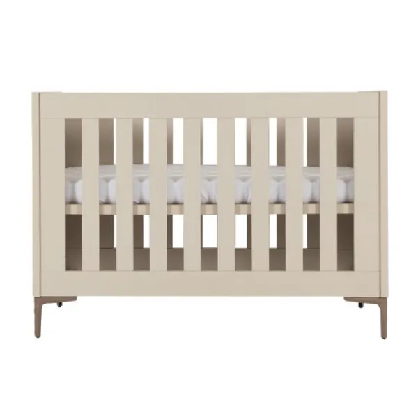 TWF Ledikant 60 x 120 - Commode 3 Laden - Hanglegkast 2 Deuren 1 Lade Salerno Metaal> Complete Babykamers|Ladekasten