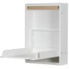 TWF Wandcommode opklapbaar Wit> Ladekasten|Commodes