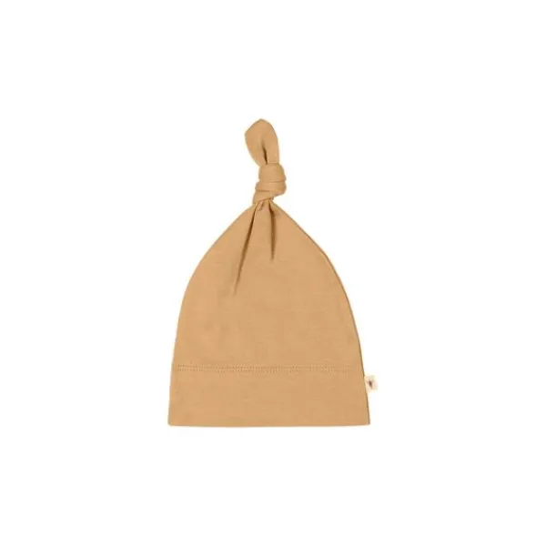 UAUA Geknoopt Mutsje Mostaza Newborn> Mutsjes