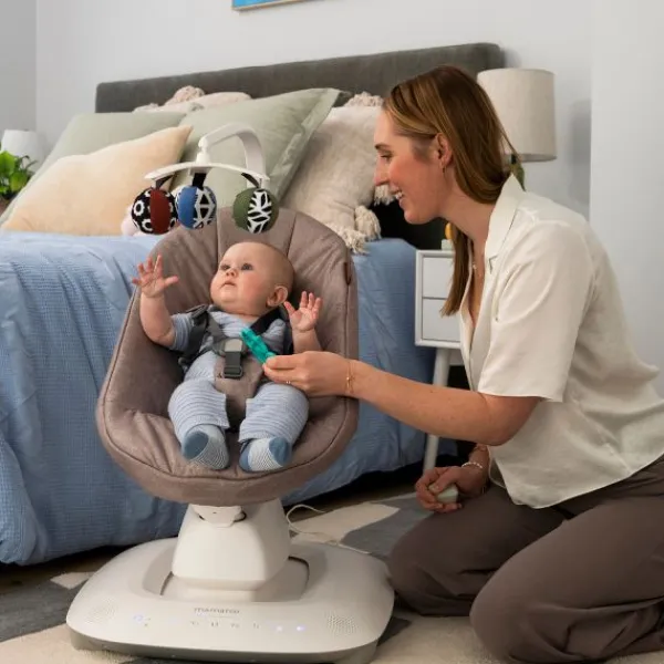 UPPAbaby Mamaroo Charlie - Sand Mélange> Swings