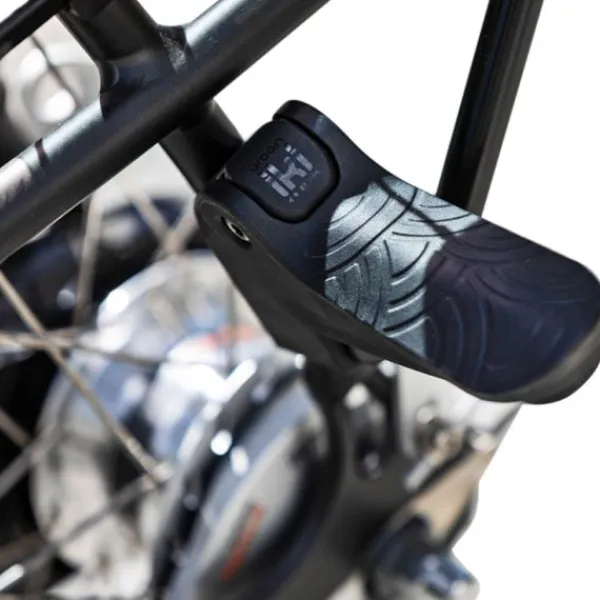 Urban Iki Achterzitje Junior Bincho Black / Kurumi Brown (met montage kader)> Fietsstoeltjes