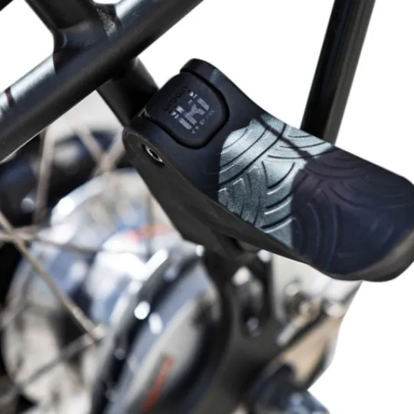 Urban Iki Achterzitje Junior Bincho Black / Kurumi Brown (met montage kader)> Fietsstoeltjes