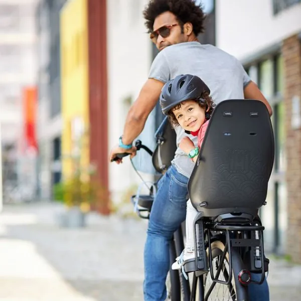 Urban Iki Achterzitje Ta-ke Carrier Mounting Fuji Blue / Bincho Black> Fietsstoeltjes