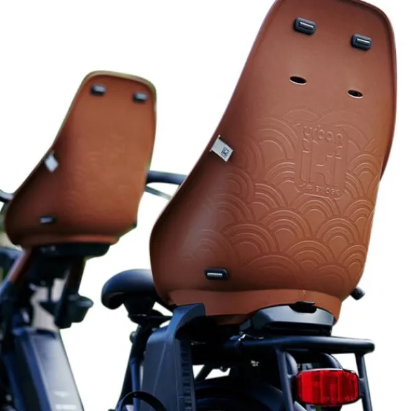 Urban Iki Achterzitje Ta-ke Bio Carrier Mounting Hanawi Brown / Bincho Black> Fietsstoeltjes