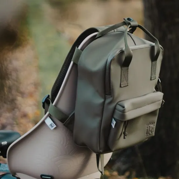 Urban Iki Backpack - Kurumi Brown> Rugzakken|Lederlook Tassen