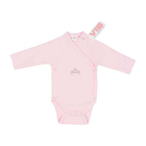 VIB Romper - Je suis une petite princesse - Roze/Zilver> Rompertjes