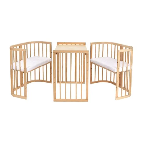 Waldin W2 Combibed 7-in-1 - Natural> Ladekasten|Ledikanten