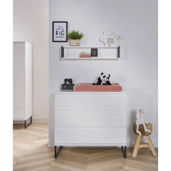 Wandrek Nottingham Hoogglans> Ladekasten|Wandrekken