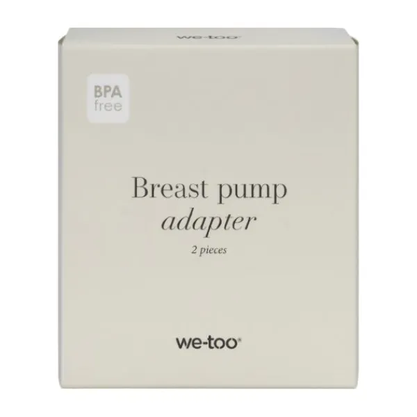 We-Too Adapter Borstkolf Wit 2-Pack> Borstkolf Accessoires