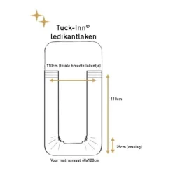 Witlof For Kids Ledikantlaken Tuck-Inn Plooien Magical Days 60 x 120 cm><noscript><img width=