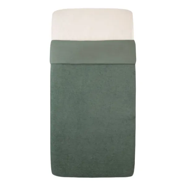 Witlof For Kids Wiegdeken Tuck-Inn Soft Sand Velvet Rib 40 x 80 cm> Accessoires Wiegen|Wiegdekens