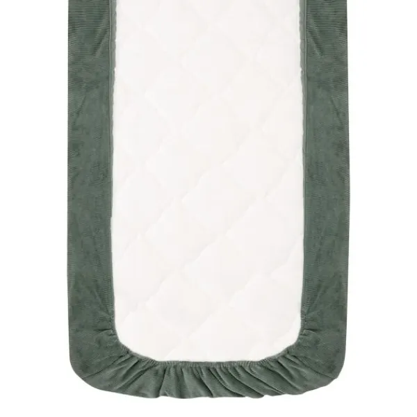 Witlof For Kids Wiegdeken Tuck-Inn Soft Sand Velvet Rib 40 x 80 cm> Accessoires Wiegen|Wiegdekens