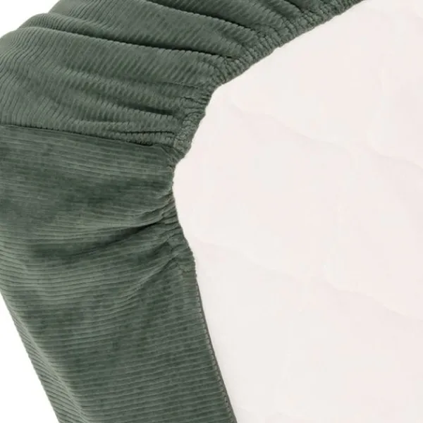 Witlof For Kids Wiegdeken Tuck-Inn Soft Sand Velvet Rib 40 x 80 cm> Accessoires Wiegen|Wiegdekens