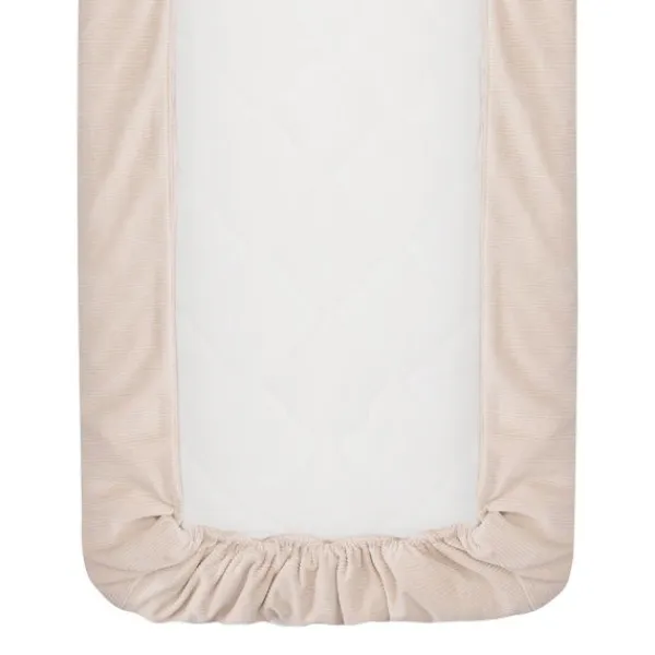 Witlof For Kids Wiegdeken Tuck-Inn Soft Sand Velvet Rib 40 x 80 cm> Accessoires Wiegen|Wiegdekens